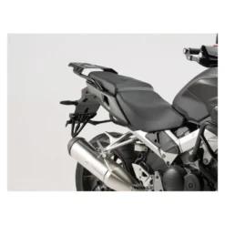Sistema valigie in alluminio TRAX ADV Nero. 45/45 l. Honda VFR800X Crossrunner (15-).