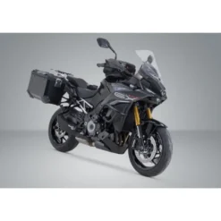 Sistema valigie in alluminio TRAX ADV Nero 45/45 litri Suzuki GSX-S1000GX (23-)