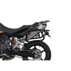 Sistema valigie in alluminio TRAX ADV Nero. 45/45 l. KTM 990 SM / SM-T/-R / 950 SM.