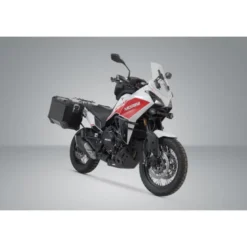 Sistema valigie in alluminio TRAX ADV Nero. 45/45 l. Moto Morini X-Cape 650 (21-).