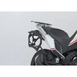 Sistema valigie in alluminio TRAX ADV Nero. 45/45 l. Moto Morini X-Cape 650 (21-).