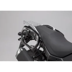 Sistema valigie in alluminio TRAX ADV Nero. 45/45 l. Suzuki DL 650 (16-).