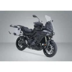 Sistema valigie in alluminio TRAX ADV Sw-Motech Argento. 45/45 l. Yamaha Tracer 9/GT/GT+ (24-).