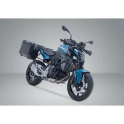 Sistema valigie in alluminio TRAX ADV Sw-Motech Nero. 37/37 l. BMW F 900 R / XR (24-).