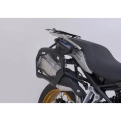 Sistema valigie in alluminio TRAX ADV Sw-Motech Nero. 45/37 l. Voge DS900X (23-).