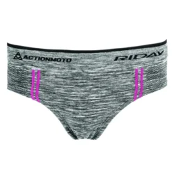 Slip Donna Tecnico Riday Ultra Traspirante e Antiodore Grigio Melange Rosa