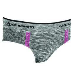 Slip Donna Tecnico Riday Ultra Traspirante e Antiodore Grigio Melange Rosa