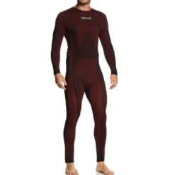 Sottotuta Integrale Racing 4 Stagioni Unisex Sixs Rosso Scuro