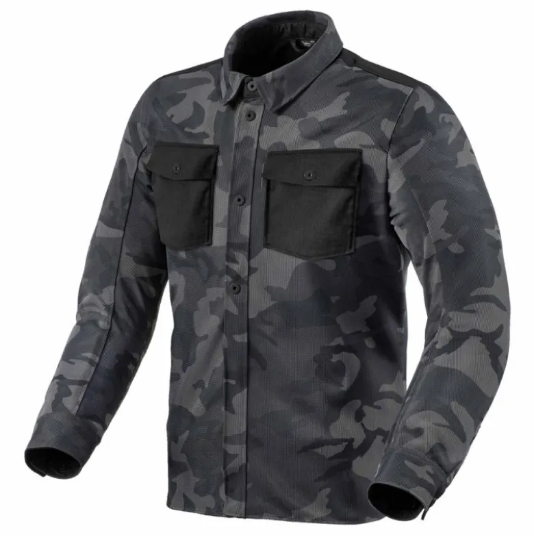 Sovracamicia Revit Tracer Air 2 Mimetico Grigio Scuro