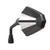 Specchietto Chaft Omologato Reversibile Glory Nero Bianco IN399
