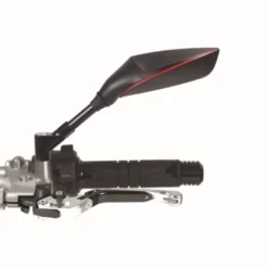 Specchietto Randy Nero Rosso Destro Chaft IN494