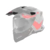 Spoiler Airoh Commander 2 Reveal Rosso Fluo Opaco