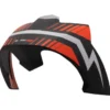Spoiler Posteriore Ls2 In Carbonio Replica Black Per Casco Thunder C FF805
