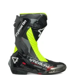 Stivale Moto Stylmartin Stealth Evo Air Nero Giallo Fluo