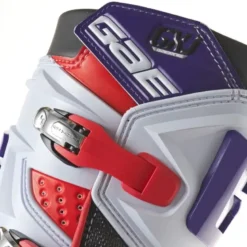 Stivali Moto Bambino Gaerne GXJ Bianco Rosso Viola