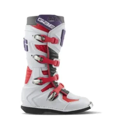 Stivali Moto Bambino Gaerne GXJ Bianco Rosso Viola