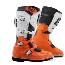 Stivali Moto Gaerne Gx1 Arancione Bianco