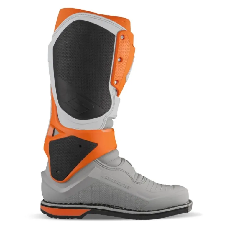 Stivali Moto Gaerne SG22 Arancione Bianco Grigio