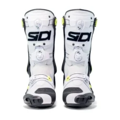 Stivali Moto Racing Sidi Rex Bianco Nero Giallo