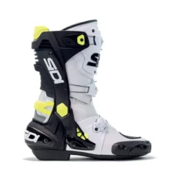 Stivali Moto Racing Sidi Rex Bianco Nero Giallo