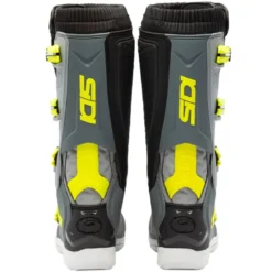 Stivali Moto Sidi X Power SC Grigio Giallo Fluo