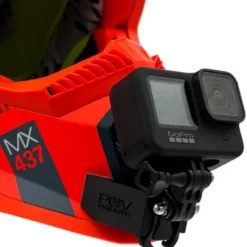 Supporto Action Cam Pov Mounts per Casco LS2 MX436 Pioneer Evo / MX437 Fast Evo