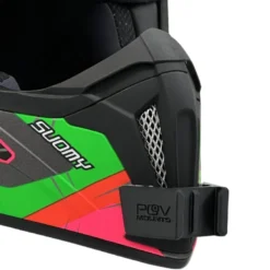Supporto Action Cam Pov Mounts per Casco Suomy X-WING