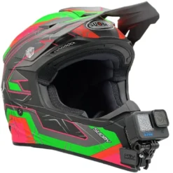 Supporto Action Cam Pov Mounts per Casco Suomy X-WING