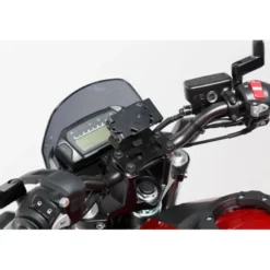 Supporto Navigatore Manubrio Sw-Motech Nero GPS.00.646.10200/B