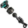 Supporto per base specchietto retrovisore da M8 o M10 mm - Incluso nuovo adattatore a 3 poli V2