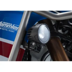 Supporto per faretti Nero. Honda CRF1000L Adv Sports (18-).