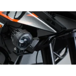 Supporto per faretti Nero. KTM 1050/1090 Adv., 1190 Adv./R.