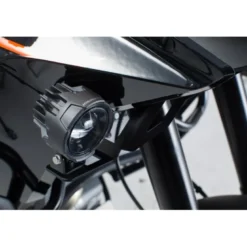 Supporto per faretti Nero. KTM 1050/1090 Adv., 1190 Adv./R.
