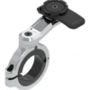 Supporto Smartphone Manubrio Moto Quad Lock Pro Largo Cromato