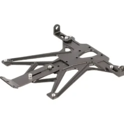 Supporto targa con staffe catadiottro e frecce inclusi (Mod. A1 Per It Nero TAR014NER Lightech