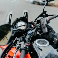 Supporto Telefono Manubrio Moto Quad Lock