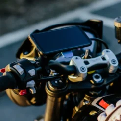 Supporto Telefono Manubrio Moto Quad Lock