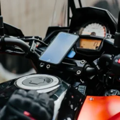 Supporto Telefono Manubrio Moto Quad Lock