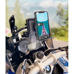 Supporto Telefono Quiklox adatto a attacco navigatore BMW