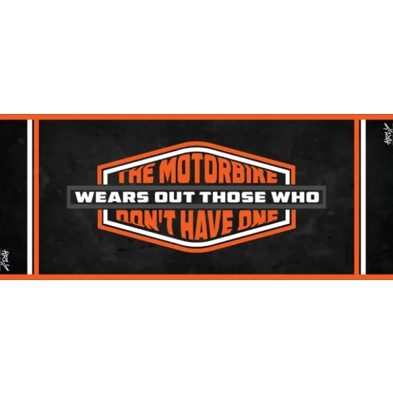 Tappeto Moto Hurly Adatto Per Harley Davidson