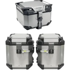 Tris Valigie Givi Trekker Outback Evo OBKE42A con Coppia Valigie Givi OBKE48APACK2