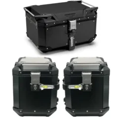 Tris Valigie Givi Trekker Outback Evo OBKE58B con Coppia Valigie Givi OBKE48BPACK2