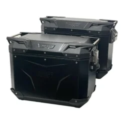 Tris Valigie Givi Trekker Outback Evo OBKE58B con Coppia Valigie Givi OBKE4837BPACK2