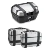Tris Valigie Givi Trekker TRK52N con Coppia Valigie Givi TRK33N + TRK46N