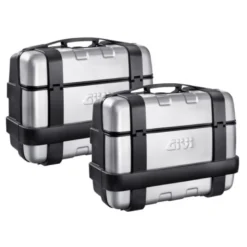 Tris Valigie Givi Trekker TRK52N con Coppia Valigie Givi TRK33PACK2