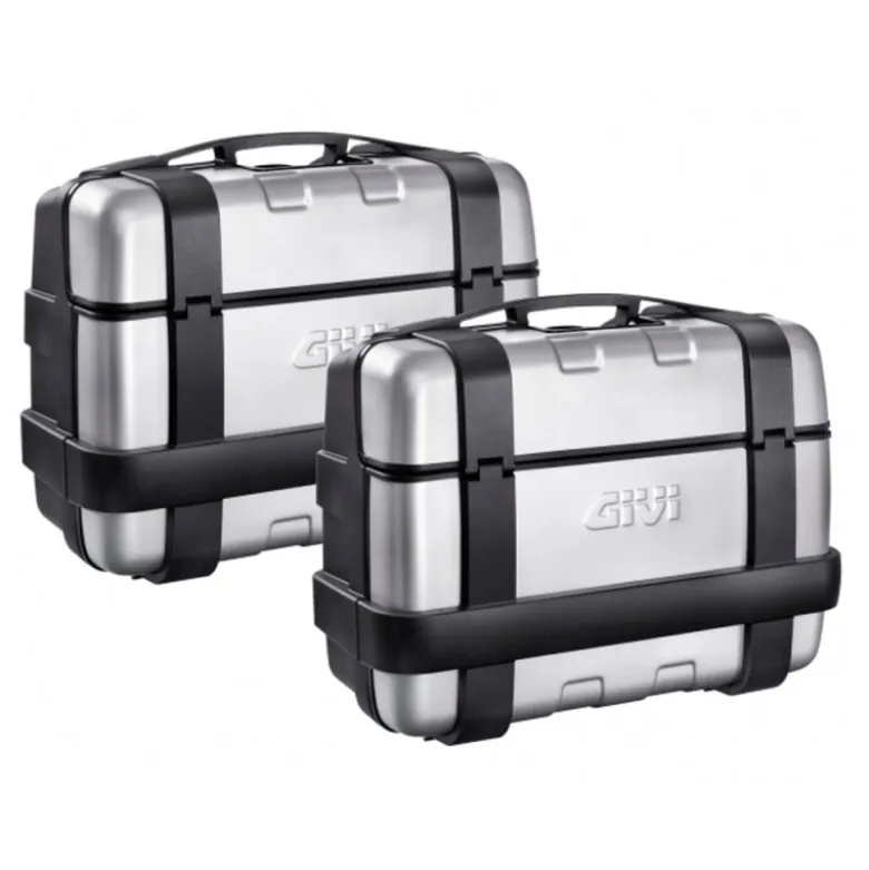 Tris Valigie Givi Trekker TRK52N con Coppia Valigie Givi TRK33PACK2