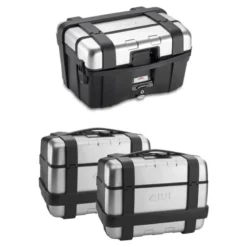 Tris Valigie Givi Trekker TRK46N con Coppia Valigie Givi TRK46PACK2