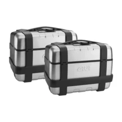 Tris Valigie Givi Trekker TRK46N con Coppia Valigie Givi TRK46PACK2