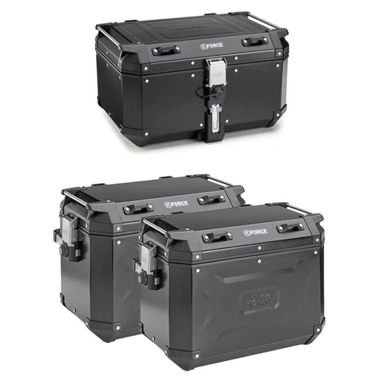 Tris Valigie Kappa K'Force KFR580B con Coppia Valigie Kappa KFR48BPACK2