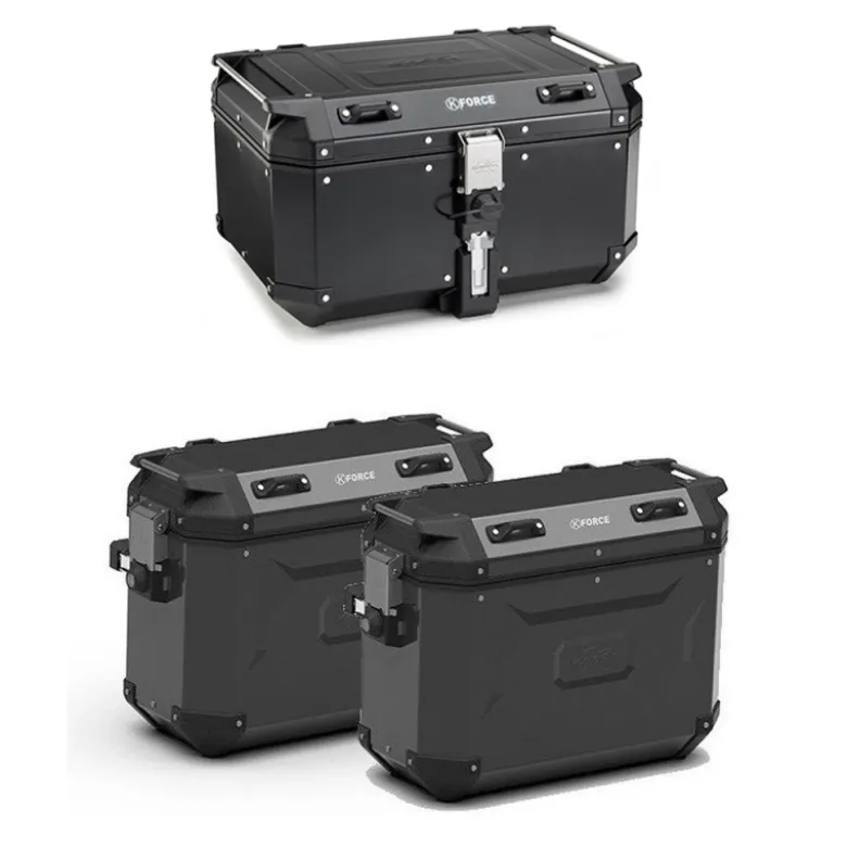 Tris Valigie Kappa K'Force KFR580B con Coppia Valigie Kappa KFR37BPACK2